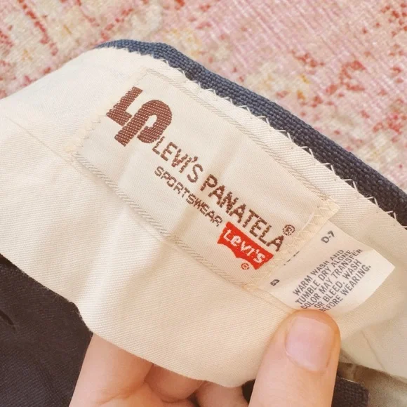 Levi's, NWT Men's Vintage Blue Chinos - Picture 4 of 4